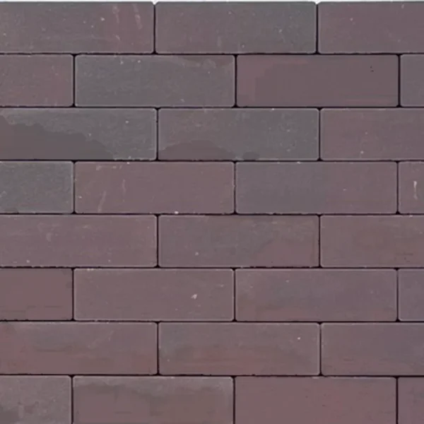 Strackstone Kera GRN+ Dikformaat 21x7x8 vlak elleboogverband rood/bruin genuanceerd PL2